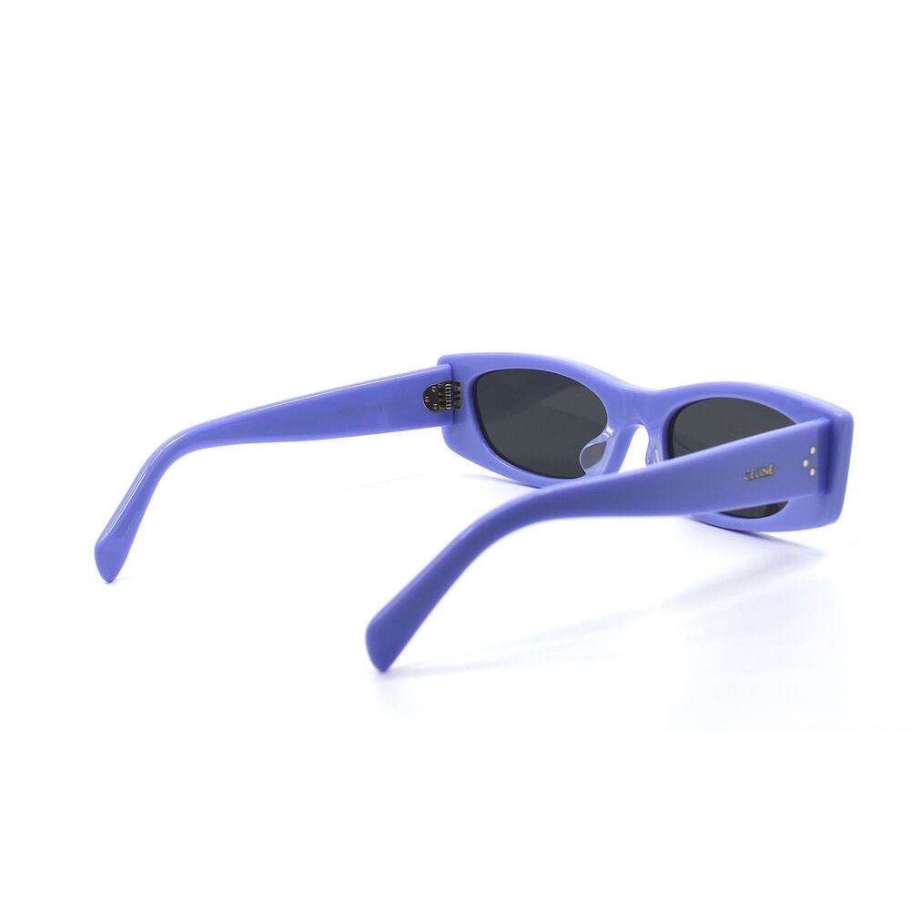 Celine CL40245U 78A Violet Gray Sunglasses New Authentic w/ Case Box Cloth - Picture 9 of 15